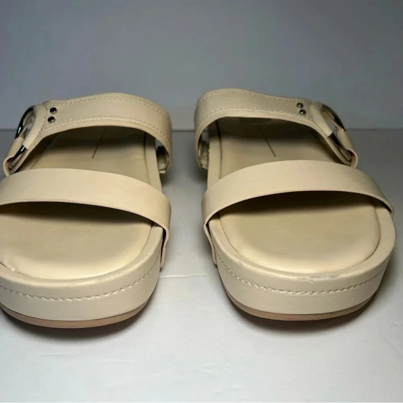 Dolce Vita Womens CICILY Cream Sandals Women’s Size 11 Summer Slides - Picture 3 of 13